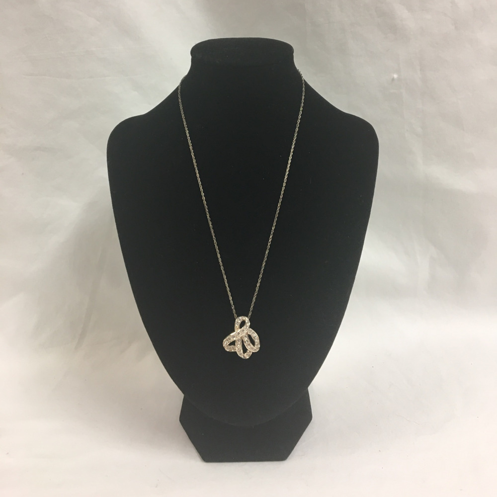 Clear Jeweled Necklace